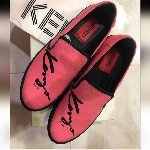 NIB Kenzo Paris Canvas Shoes New In box - Picture 14 of 14